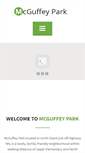 Mobile Screenshot of mcguffeypark.org